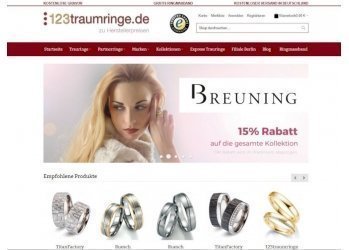 Traumringe für Ihre Traumhochzeit auf 123traumringe.de in Berlin